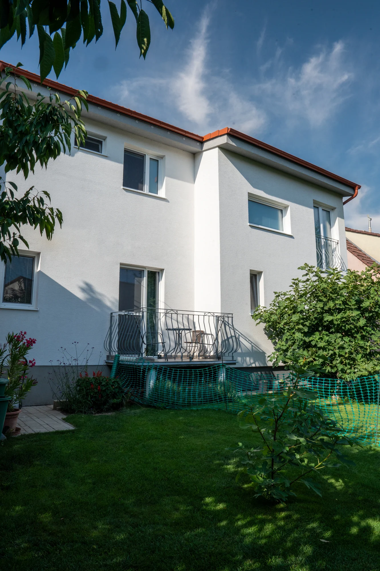 Dom Old Town Apartments Piešťany zo záhrady