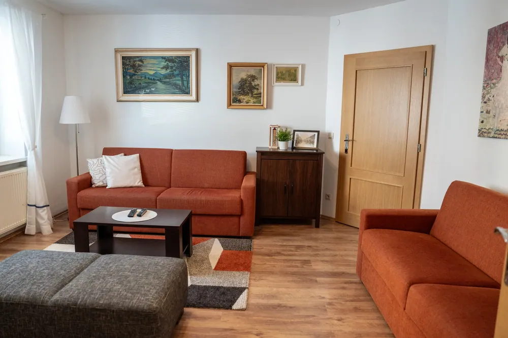 Obývacia izba apartmánu